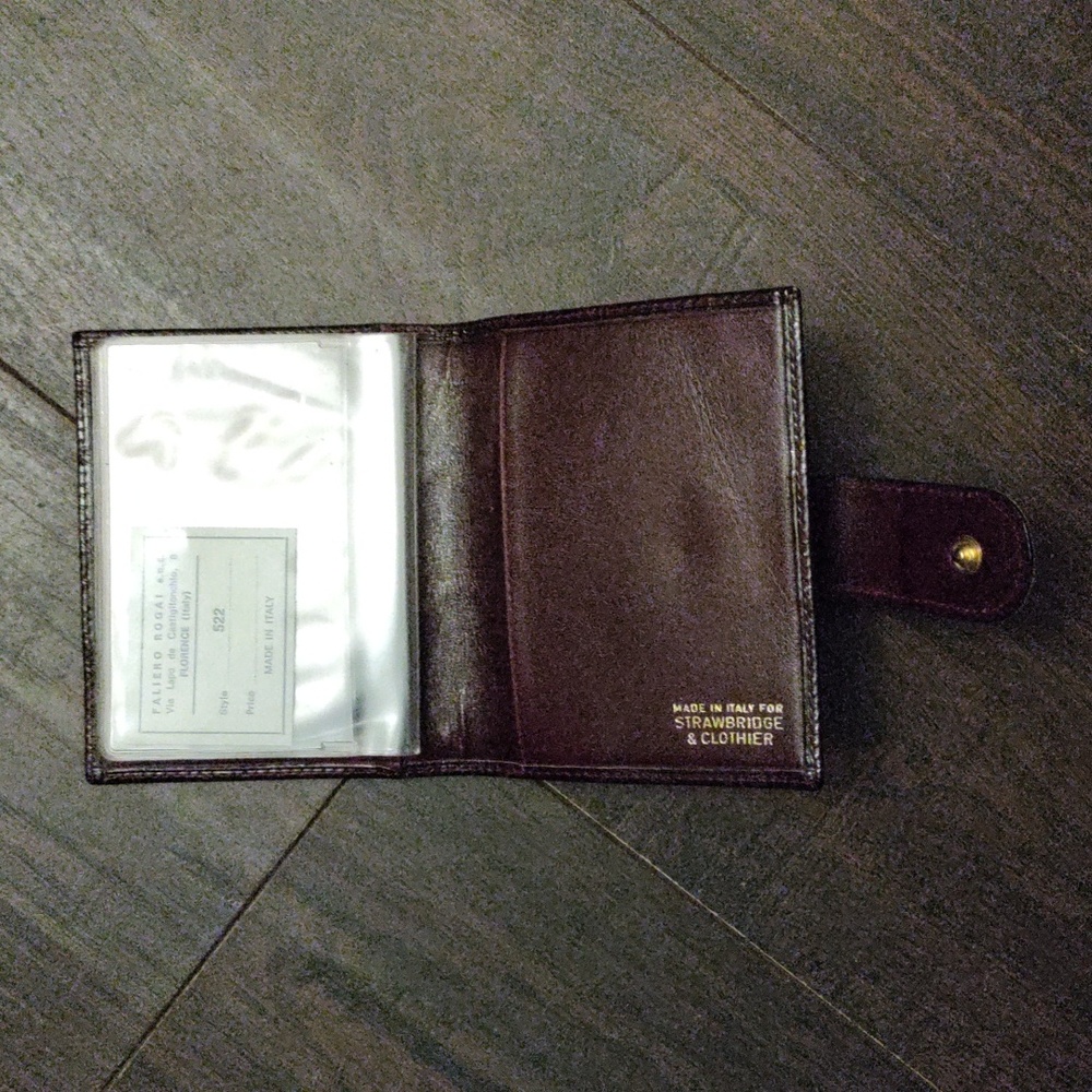 FIOCCHI Italy Bi-Fold Crocodile Wallet - Picture 5 of 7